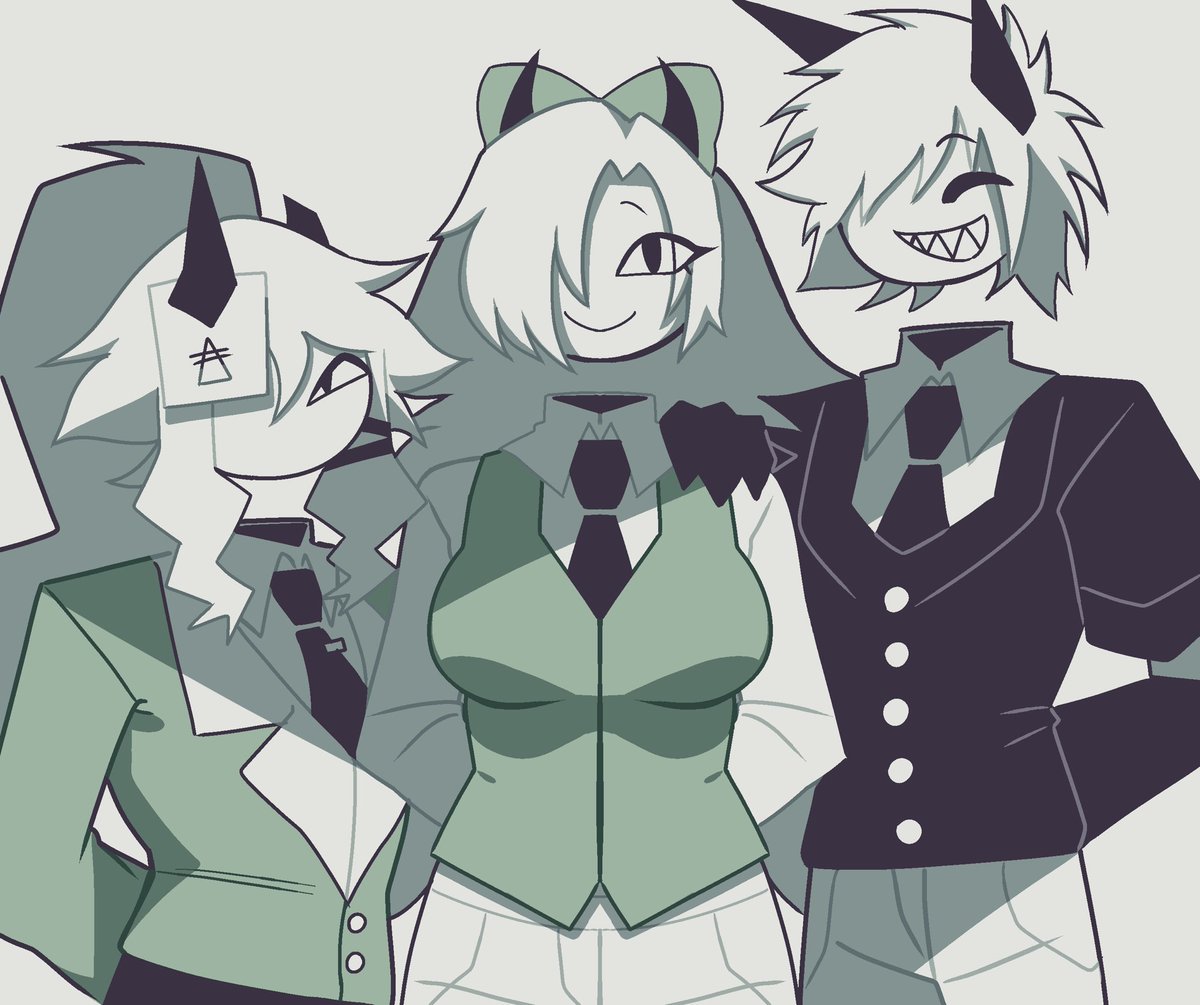 J_Altcrown's tweet image. Either current day or future family photo, whichever you want to consider the timeline!

Great art made for me by @Lurdeverse thanks again!

#fundamentalpapereducation #fpe #fundamentalpapereducationoc #fpeoc #misterstorm #missgrace #Ocxcanon