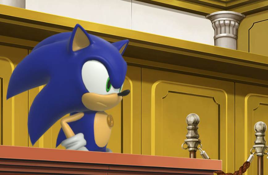 metropolisprodx's tweet photo. filming hasnt quite yet commenced but here is the first set test! Sonic Generations sitting at his desk. https://t.co/f5ZYb2kiKn