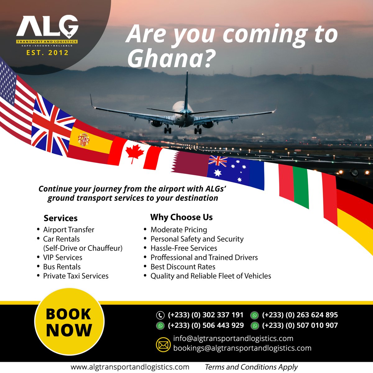 “Why do people still risk their safety with cheap transport when professional services like ALG exist?”