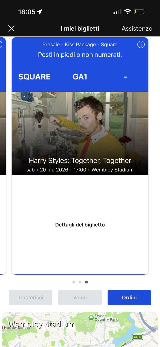 If anyone is interested I'm selling a KISS PACKAGE - SQUARE for HARRY in London  &amp; I'm selling it because I bought a kiss package - kiss  (dm me)
#harrystyles #selling #ticketmaster #kissallthetimediscooccasionally