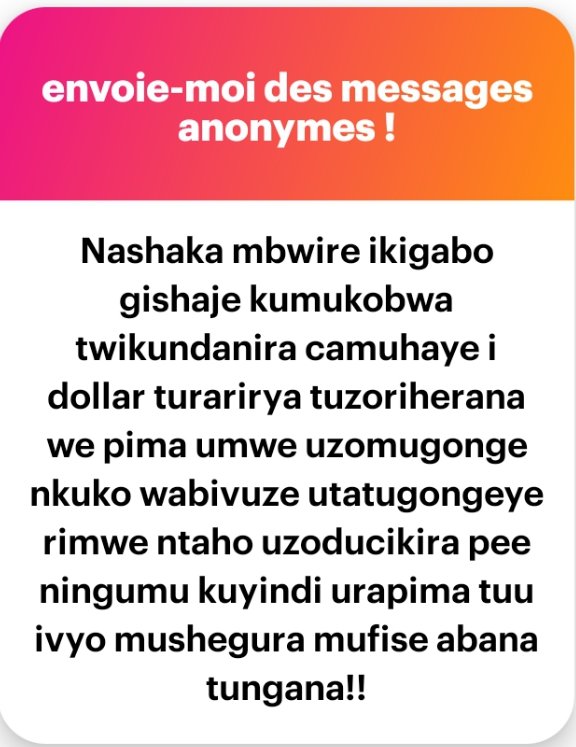 umuhirwa 2 😎🤞🏽 tweet media