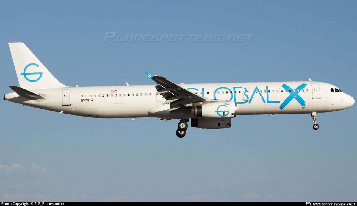 Flightwatcher1's tweet photo. GlobalX A321-231
Código de llamada: GXA6276
Matricula: N570TA
Hex: #A75013
Desde Phoenix🇺🇸 con escala en Opa-Locka🇺🇸 y destino final Caracas🇻🇪. Vuelo de deportación.
#USA #Venezuela https://t.co/nUp1er6cao