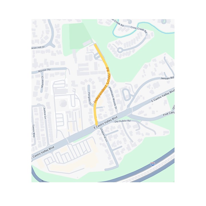 AlamedaCounty's tweet photo. Public Works Agency plans to resurface multiple roadways in Castro Valley from mid-April thru May. Work on Columbia Dr, Brecon Ct, Independent School Rd, Lobert St, &amp; Tanglewood Dr will take place 8:30AM-4:30PM. Expect temporary traffic delays. Learn more: https://t.co/sI886Dc9wh https://t.co/Jep1QBXmxc