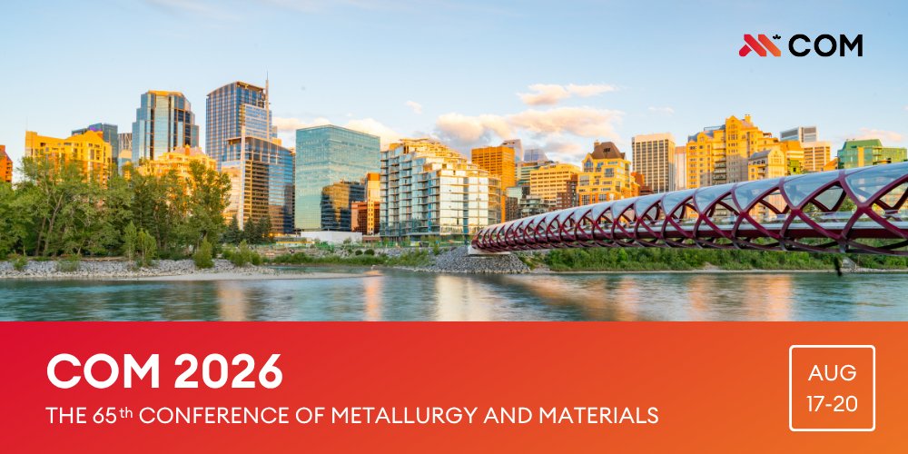 Metallurgy and Materials Society of CIM tweet media