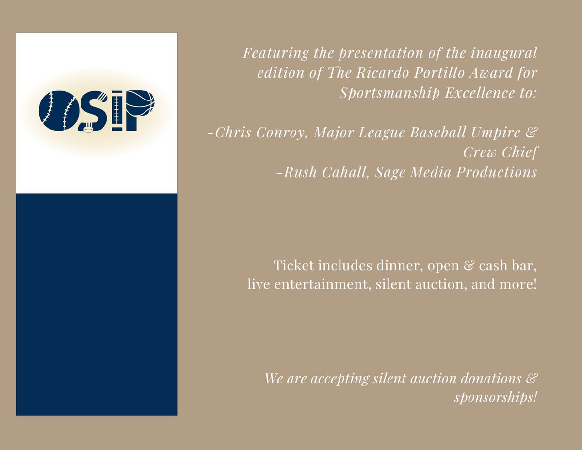 OSIPFoundation's tweet photo. Super excited to announce that tickets are now on sale for the 4th Annual OSIP Celebration on Sunday, May 31, from 6-10pm at the Trenton Ancient Order of Hibernians (AOH) on Kuser Rd. in Hamilton.  Tickets are $100 each and can be bought at https://t.co/L7bhrqxCZv. https://t.co/lxK21XDac3