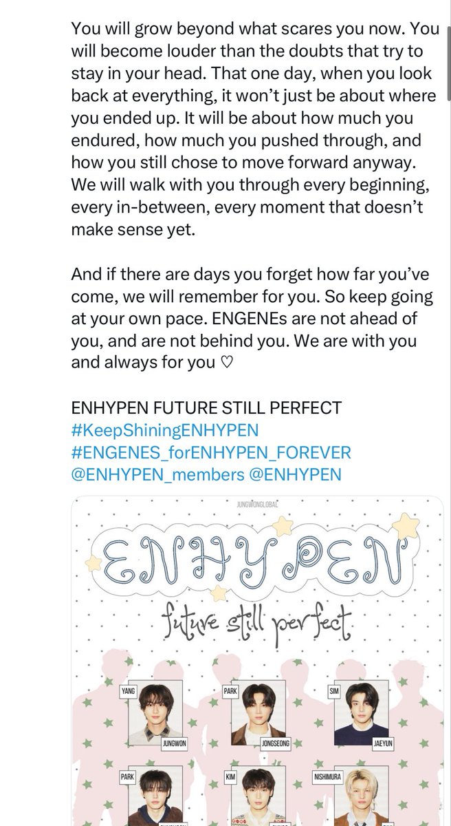 sab ♡ ENHYPEN IS SEVEN tweet media