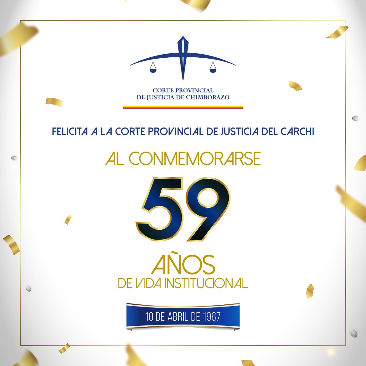 Corte Provincial de Justicia de Chimborazo tweet media