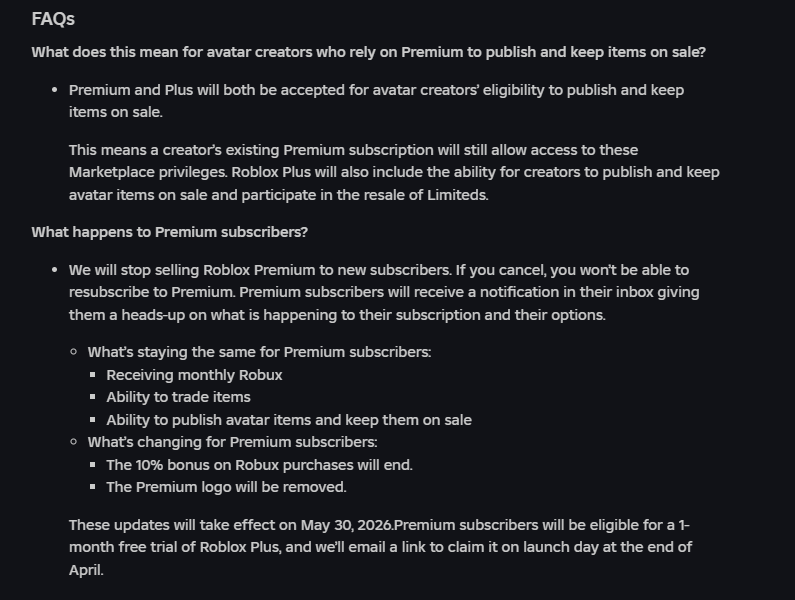 Roblox Trading News | Rolimon's tweet media