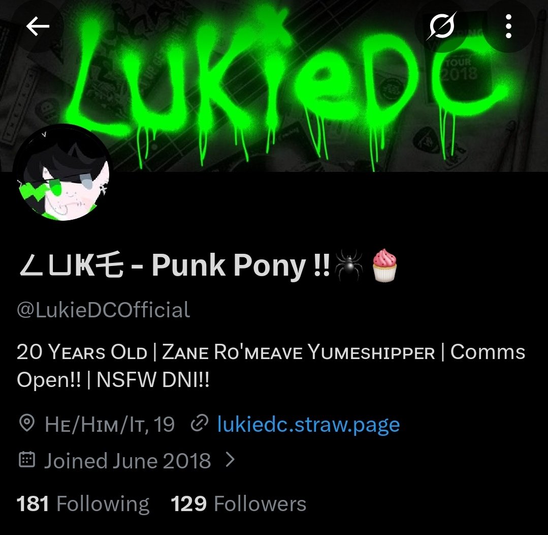 salslostface's tweet photo. Hey yall, just wanted to talk about a user on here that goes by @//LukieDCoffical. He had opened a shop with a MCD Zane standee that he drawn for my old DTIYS. I have not got any credit for the idea, I had to find it out by myself. There will be a thread on screenshots about him https://t.co/ey4KlT2R1W