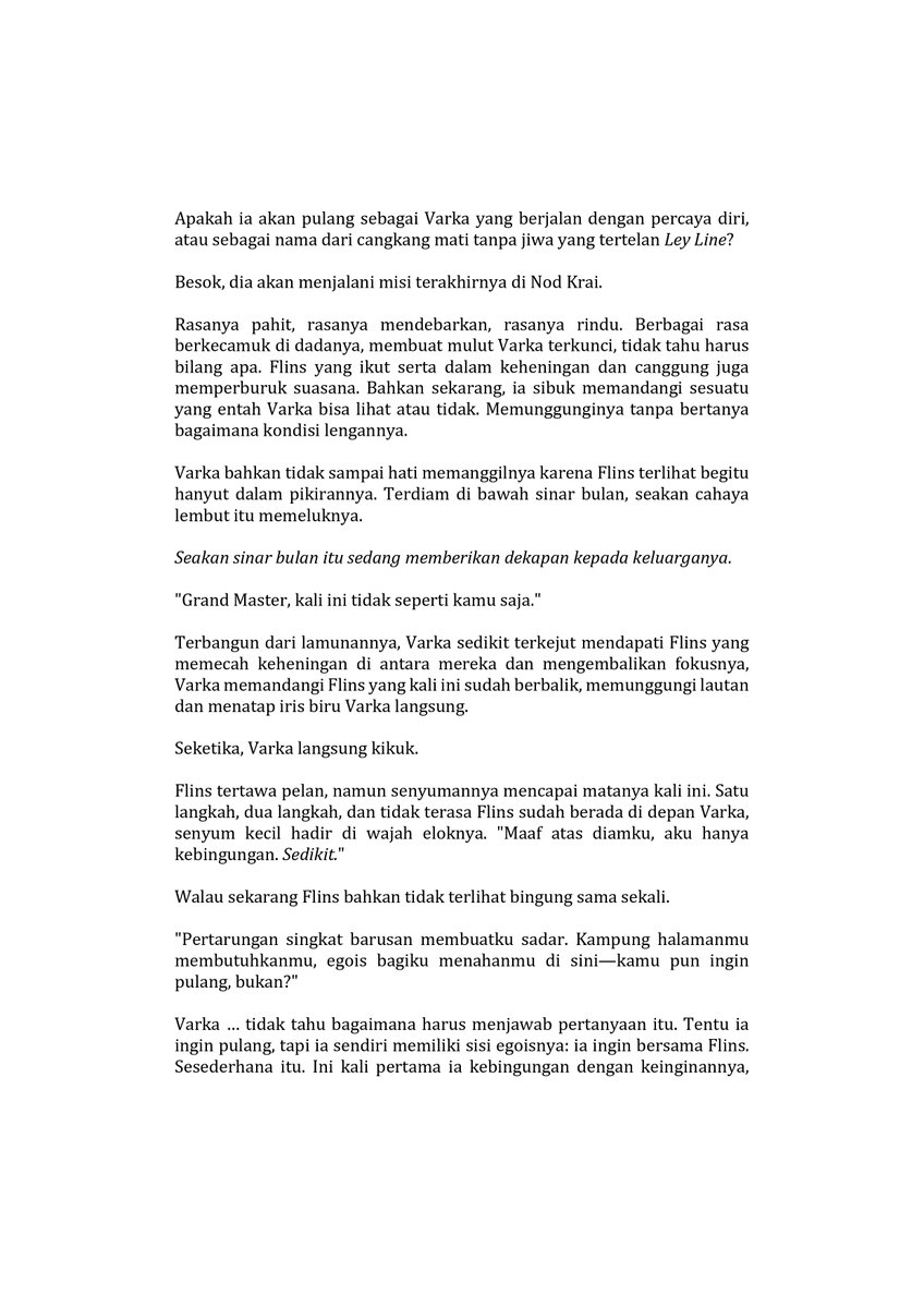 tintofazure's tweet image. ⚔️🕯️ #varflins #knightlight

Malam itu, di bawah bulan sebelum misi. (2/5)