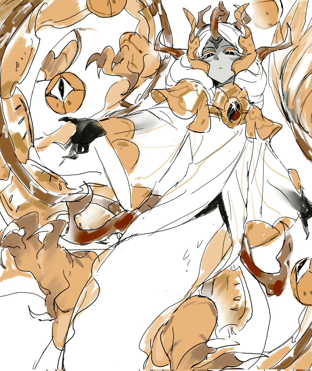 我没玩过但是我喜欢龙，我偷偷画一下）