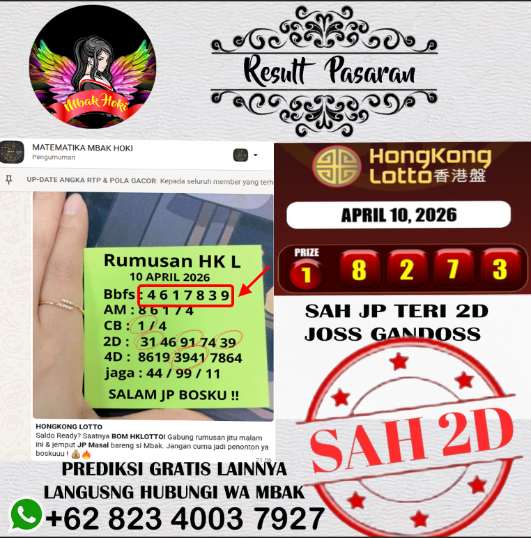 Mbak_hoki's tweet photo. HASIL PENGELUARAN HK MALAM INI RESULT 8273 SAHHH JP 2D BOSKUUU!!
LUMAYAN TIPIS-TIPIS GASSPOLL SLOTT BOSKUUU 🚀🚀 https://t.co/DMbHtwB0Ol
