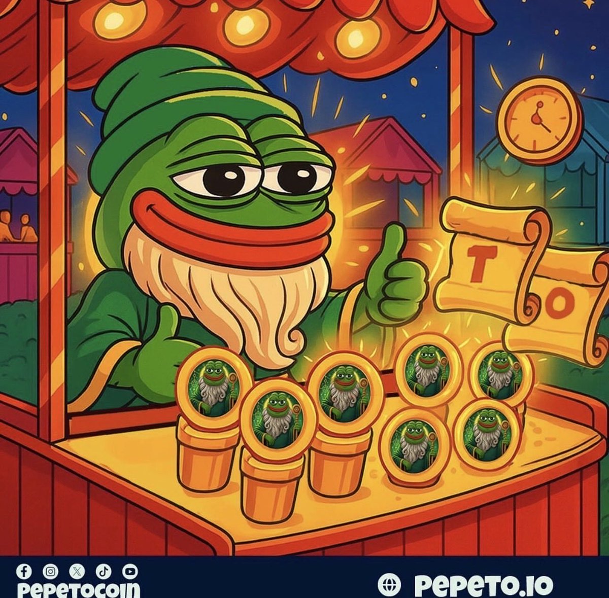 Everyone’s a winner at the $PEPETO booth. 🐸

Real utility. Real value. Real rewards.

🔥 185 % staking rewards for holders

To invest, make sure to use only the official website🔗: pepeto.io 🐸

🎁 Join the $700K Giveaway before Tier 1 Listing:
