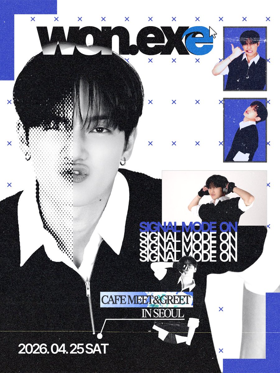 WON CAFE MEET &amp; GREET EVENT
<won.exe : SIGNAL MODE ON> in SEOUL

📍일시 : 04. 25 (토) 2PM / 5PM (KST)
🎫티켓 판매 기간 : 04. 11 (토) 2PM (KST) ~

💿동반자 할인 프로모션✨

🖇️ instagram.com/p/DW8m8JImFEe/
자세한 사항은 URL을 확인해 주세요!

모든 문의 : [IG] 33masri

#박성원 #원 #WON