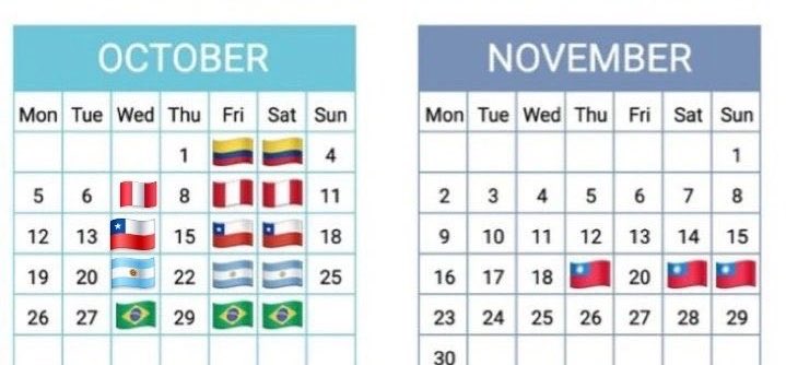 whysowserius's tweet photo. essas duas semanas de novembro em branco me deixam biruta, eles precisam liberar mais datas!! https://t.co/Kz86cKPrQA