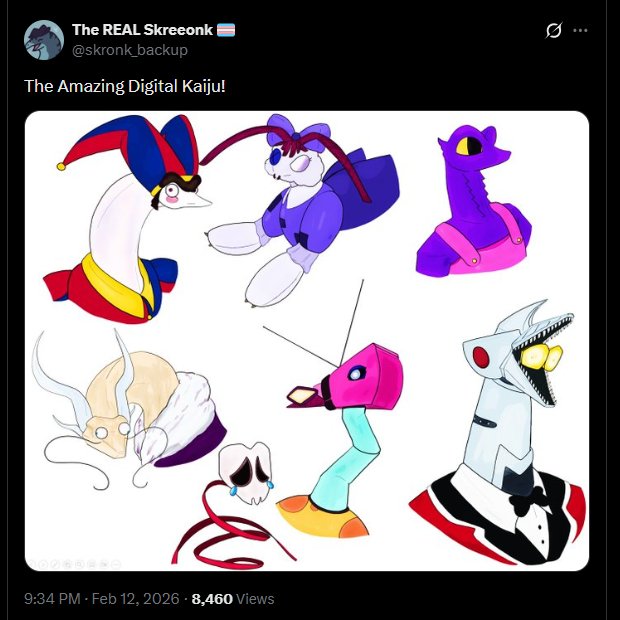 The REAL Skreeonk 🏳️⚧️ tweet media