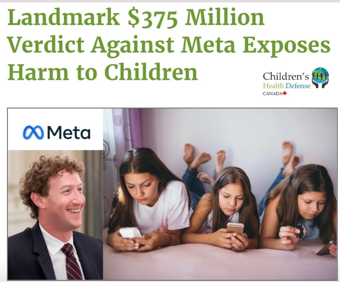 Children’s Health Defense Canada 🇨🇦 tweet media