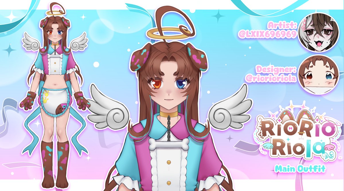 RioRioRio Riola! 🐾🌟 Puppy Magical Girl~💙 tweet media