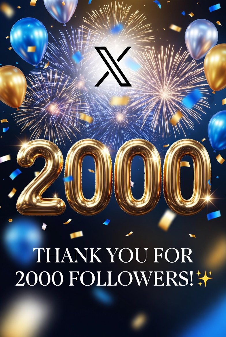 holawinner's tweet image. 🎉At last 2000 Followers! 🎉

Thank you so much for the love and support!
I’m here daily dropping powerful motivation, mindset shifts, and inspiration to help you level up.
Let’s grow together 💙
Drop a 🔥 if you’re with me!

#Motivation #Mindset