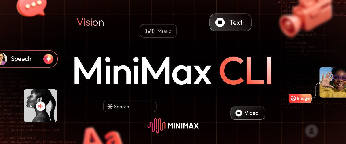 MiniMax (official) tweet media