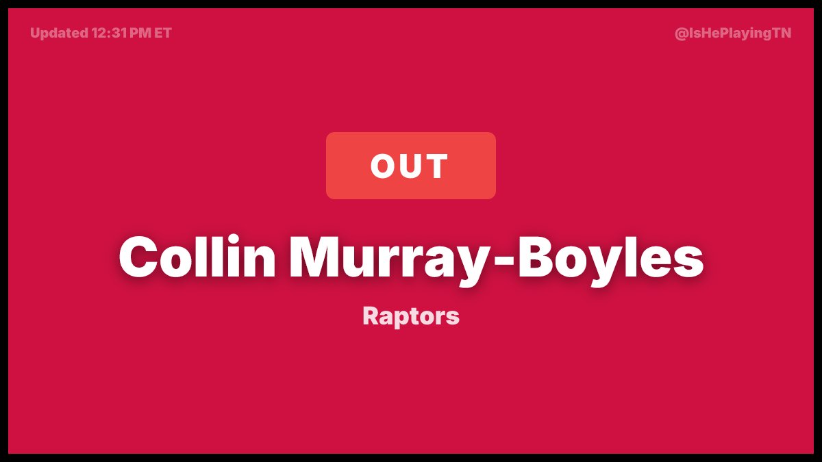 Is He Playing Tonight tweet media