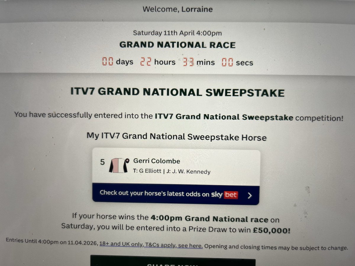 Lorraine tweet media