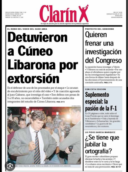 ElbaGin09761313's tweet photo. @Dataclave Lo tienen al lMP0ST0R Nº1.
MARIANO CUNEO LIBARONA y a #Caputito como jefe de la SIDE que ilegalmente hace "inteligencia interna" como nunca se vió en DEMOCRACIA, y encima inimputable porque solo figura como "asesor" https://t.co/5yEHeReiSU