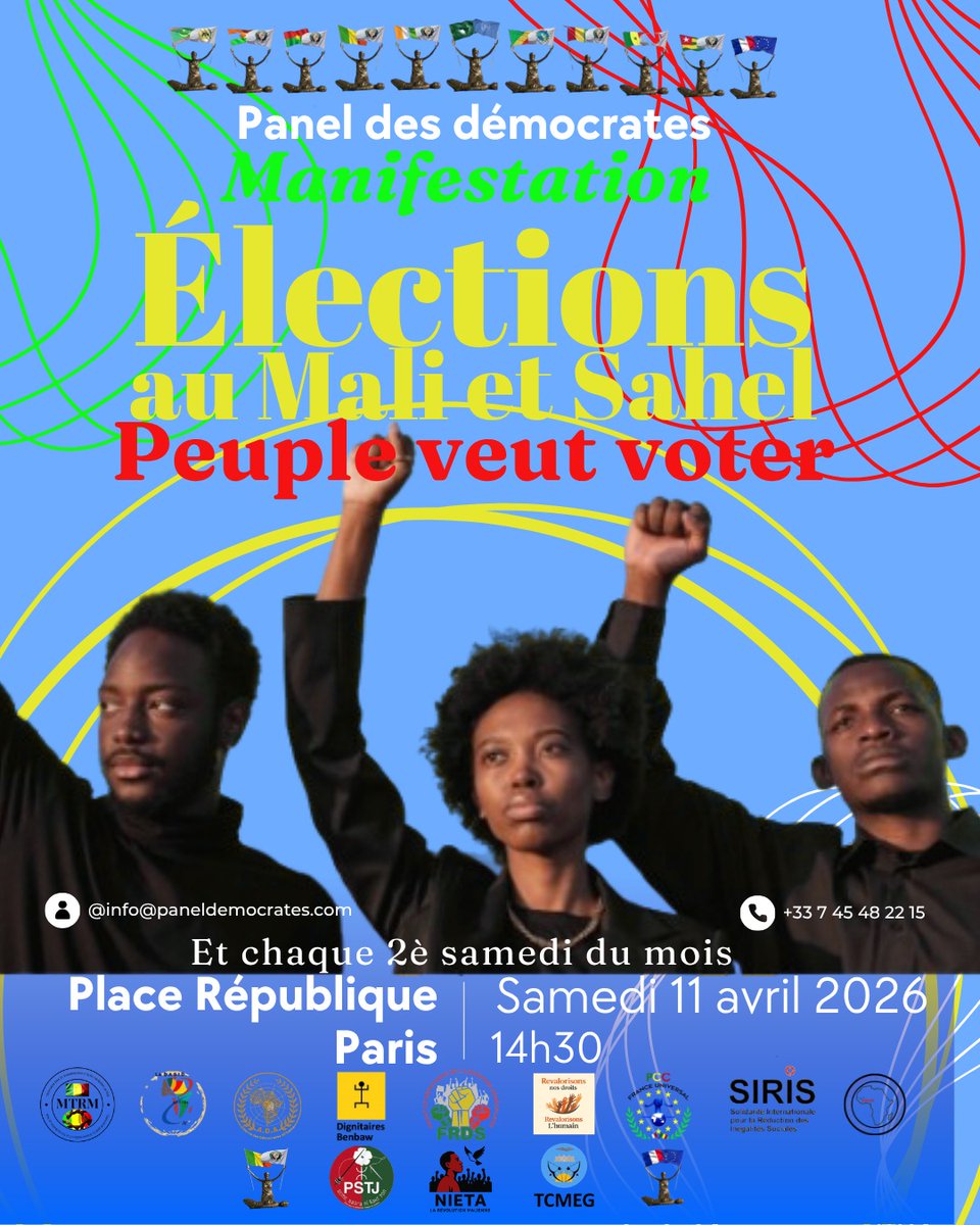 Panel des démocrates tweet media