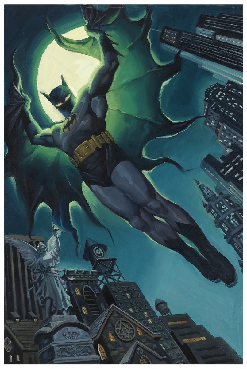 KEVINTOMIRANDA's tweet photo. Batman by @steverudeart https://t.co/m44wNCKXM9