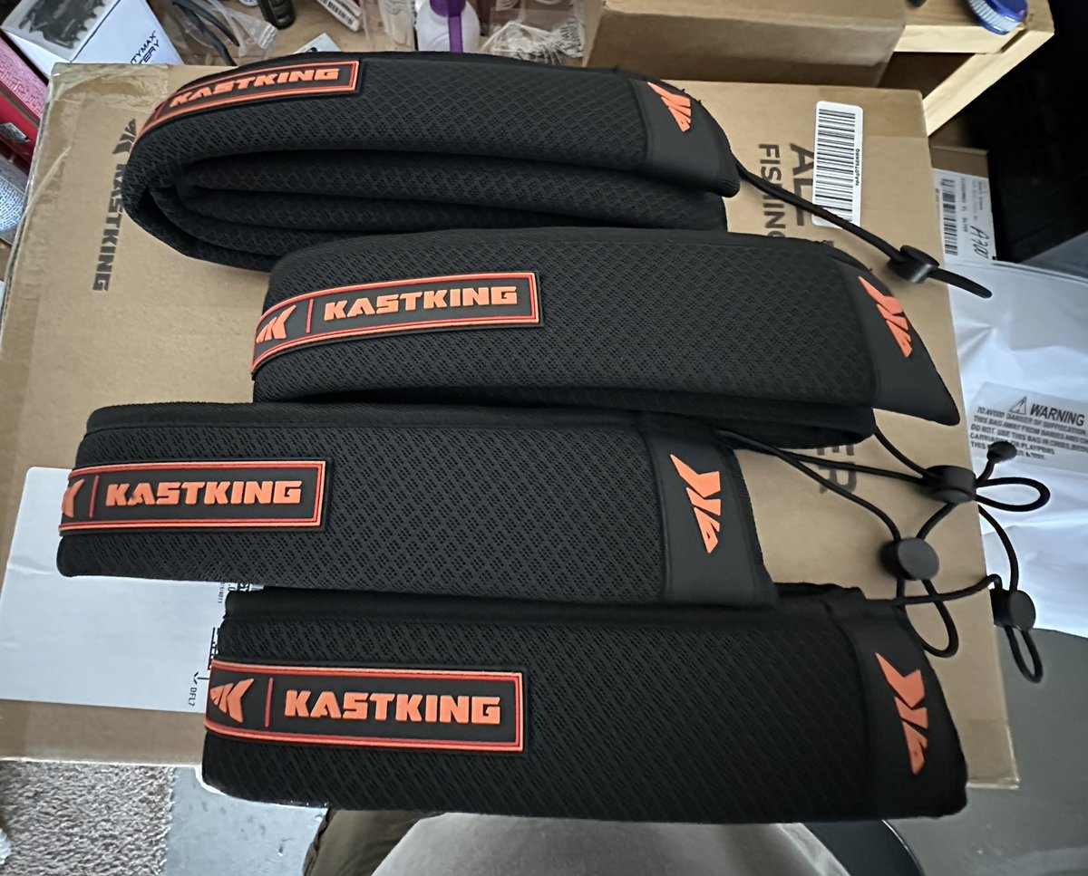 Robfishes's tweet photo. KastKing MeshGuard Rod Socks, Fishing Rod Sleeve, Neoprene Fishing Pole Sleeve, Fishing Rod Covers, Built-in Hanging Loop &amp; Adjustable Lanyard, Fits Casting, Spinning, &amp; Fly Rods https://t.co/T0SPVAh6oW