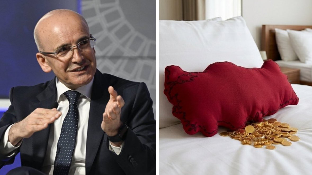 ⚪️ Bakan Mehmet Şimşek: “Vatandaşların yastık altındaki döviz miktarının 640 milyar dolar civarında olduğu tahmin ediliyor.”

“Bu sistemde olsaydı çok iyi olurdu, ancak vatandaşlarımızın geleneksel olarak altına ilgisi var.”