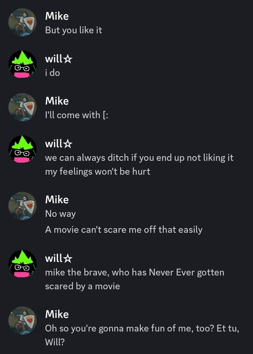 [discord smau] i think somebody here is flirting...