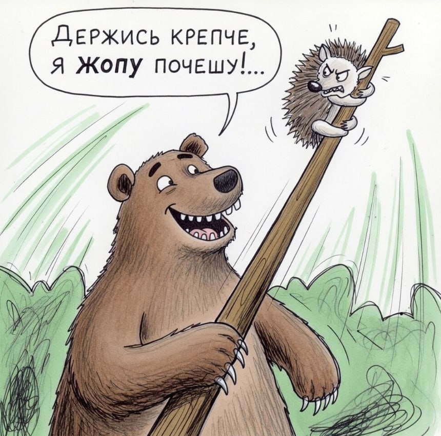 Литва должна стать колючим ежом, неудобным для русского медведя (с) Министр обороны Литвы.