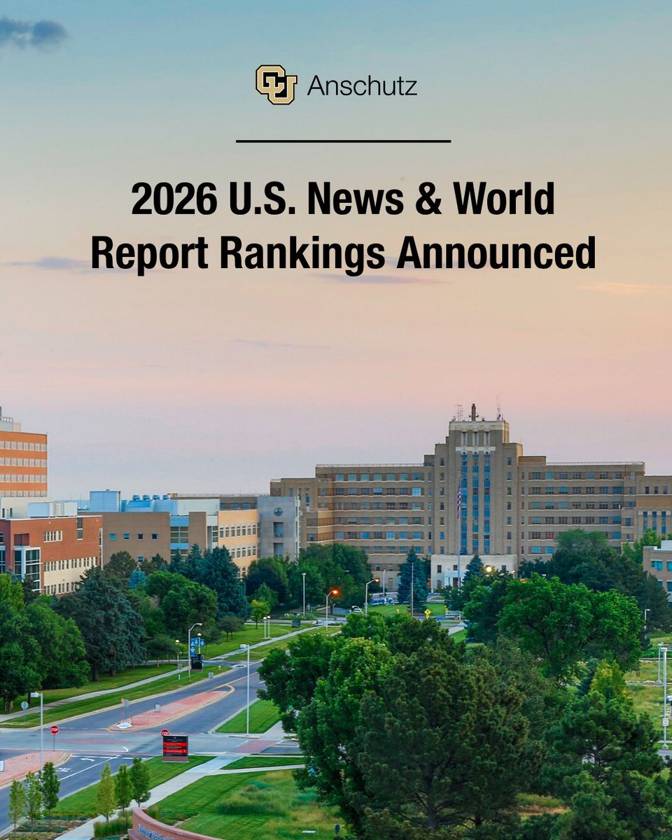 University of Colorado Anschutz tweet media