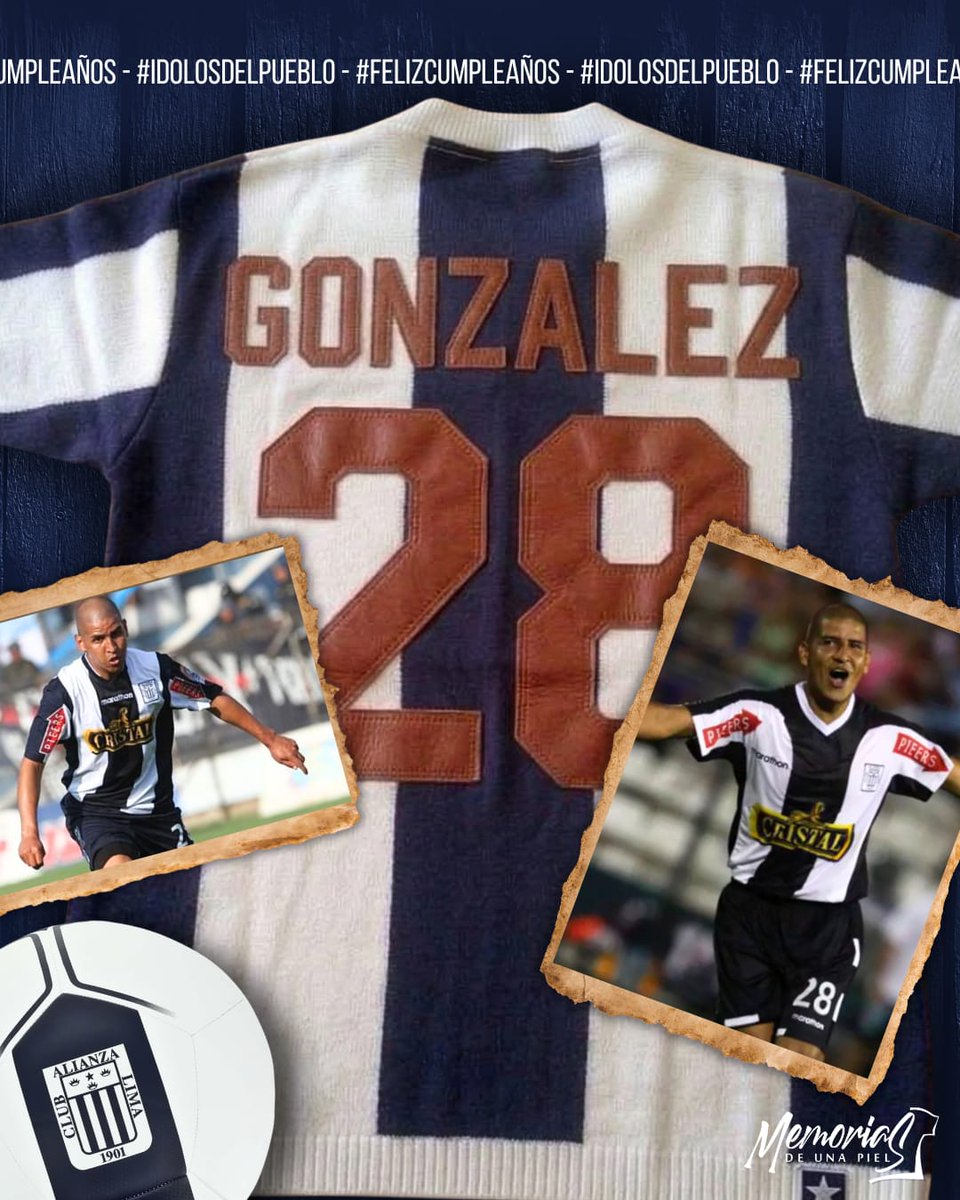 memorias_al's tweet photo. Hoy un extranjero aliancista que marcó en la memoria de muchos entre 2009-2012 con sus 5 goles anotados⚽️ y la gran entrega por la camiseta está cumpliendo años💙🎂.

¡Feliz cumpleaños Edgar Gonzalez 🇵🇾! 🎂🥳🎉 https://t.co/HUrstGMrFC