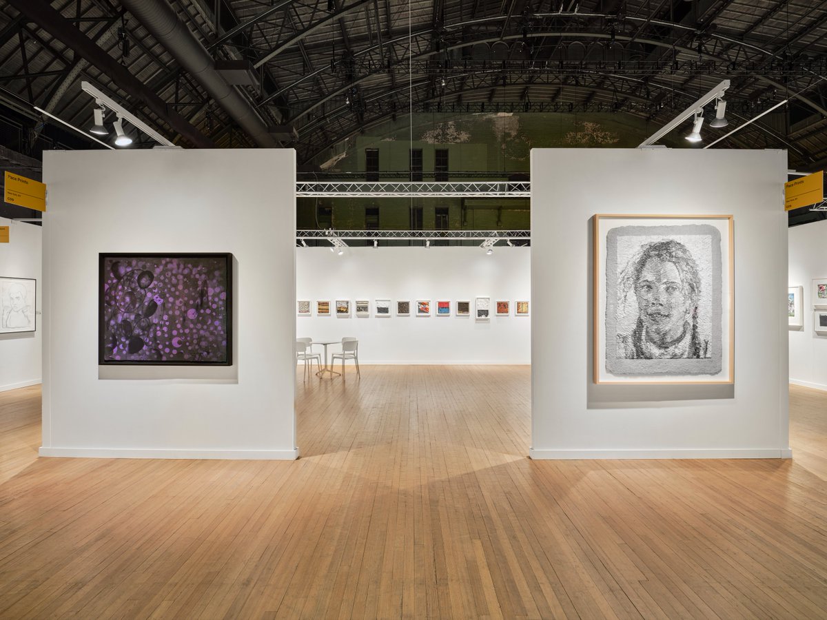 paceprints's tweet photo. Now on View: #IFPDAPrintFair

Visit us at booth C09 throughout the weekend, where you'll be able to see our presentation of prints, editions, multiples, and unique works.

Learn more: https://t.co/OEsK0ZWzpZ https://t.co/AHdMVAiCQZ