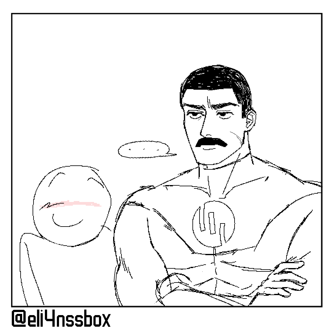 eli4nssbox's tweet photo. a gift for a tsundere alien #invincible #thragg 2/6 https://t.co/QOzOznWnpm