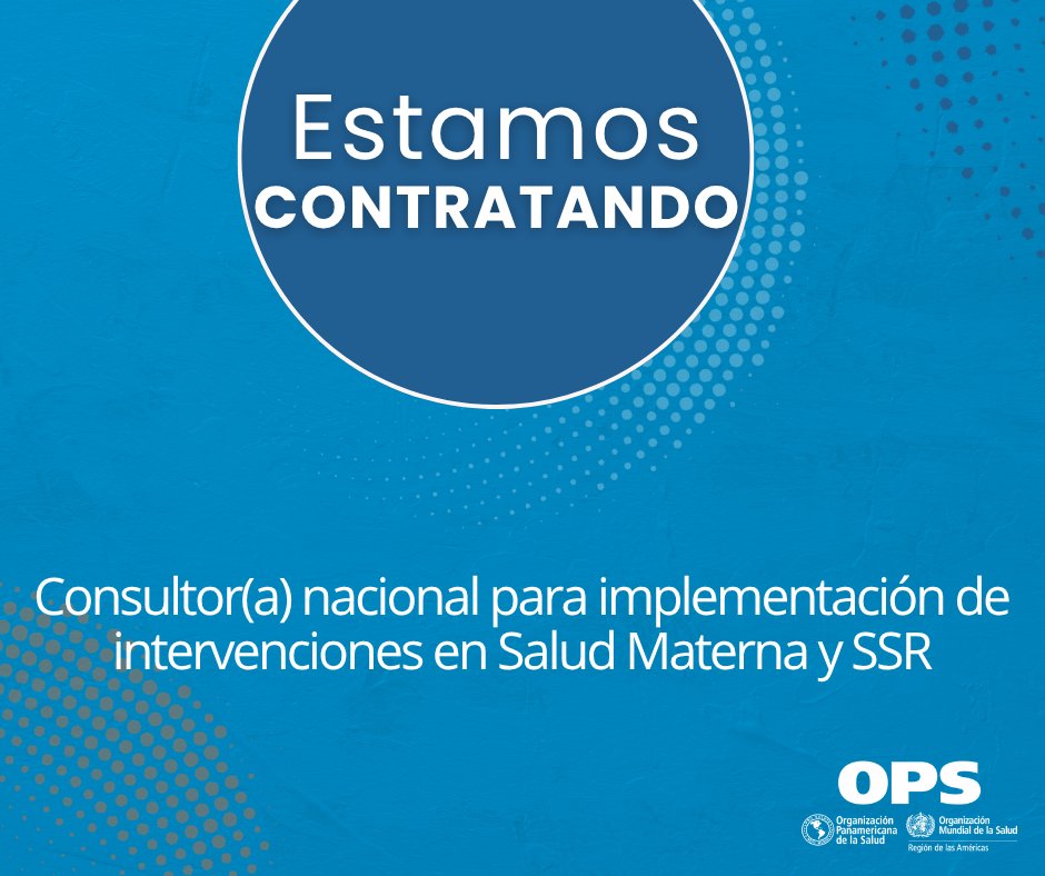 OPS/OMS Guatemala tweet media