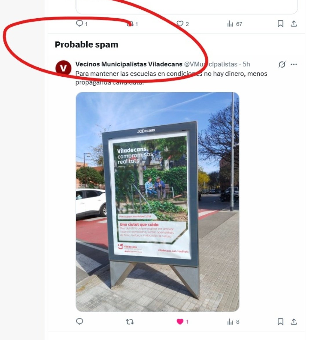 Vecinos Municipalistas Viladecans tweet media