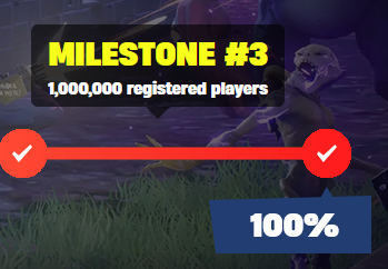 thememergamer65's tweet photo. We Did it we have 100% COMMUNITY GOAL is complete! https://t.co/P6bBbDjXg3