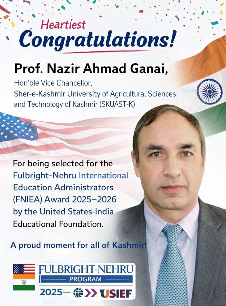 SKUAST Kashmir tweet media