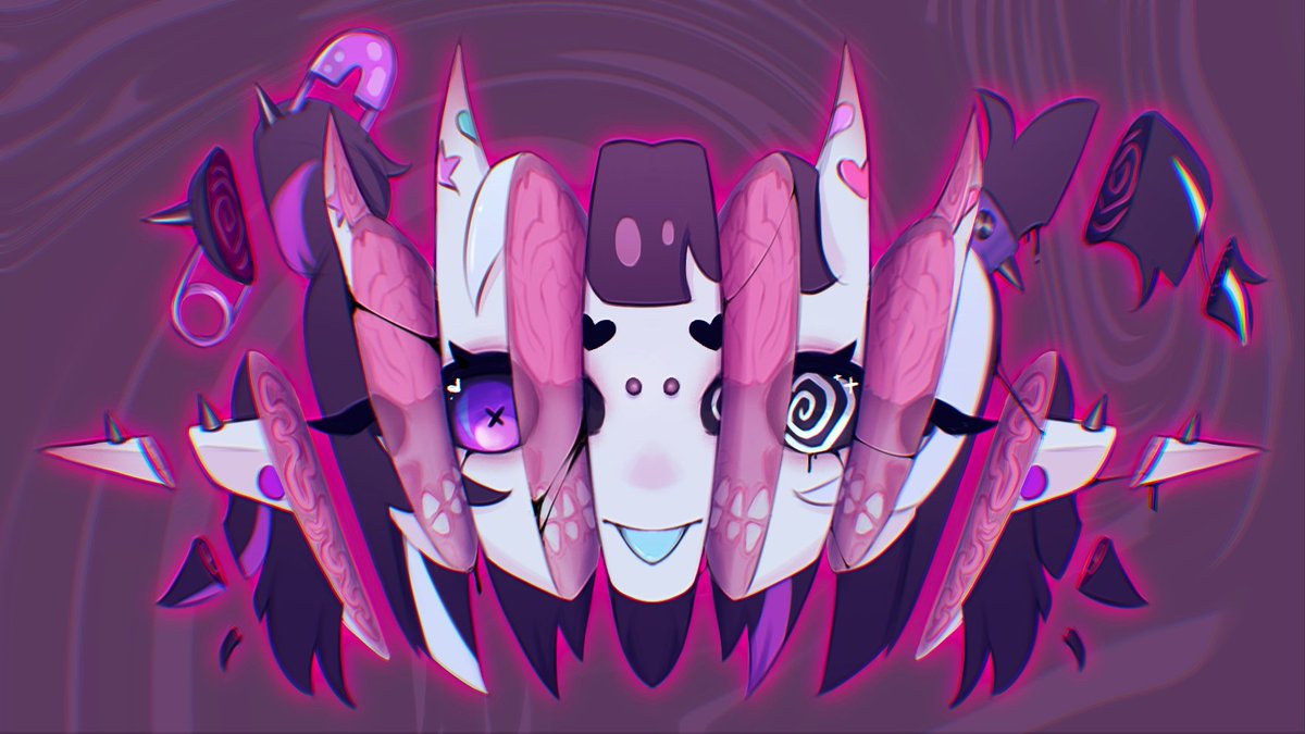 Eyara 🦷𝖍𝖔𝖗𝖗𝖔𝖗🦷💜 tweet media