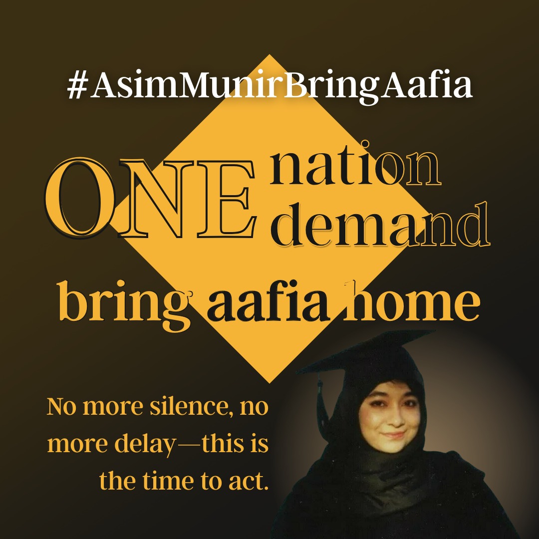 Aafiamovement's tweet photo. کیا پاکستان اپنے شہری کے حق میں کھل کر کھڑا ہو سکتا ہے یا نہیں، یہی اصل سوال ہے۔
Field Marshal
Islambad Talks
Diplomacy for Aafia
#DemandAafia_IsbTalks
#AsimMunirBringAafia https://t.co/dD1lYKJgFp