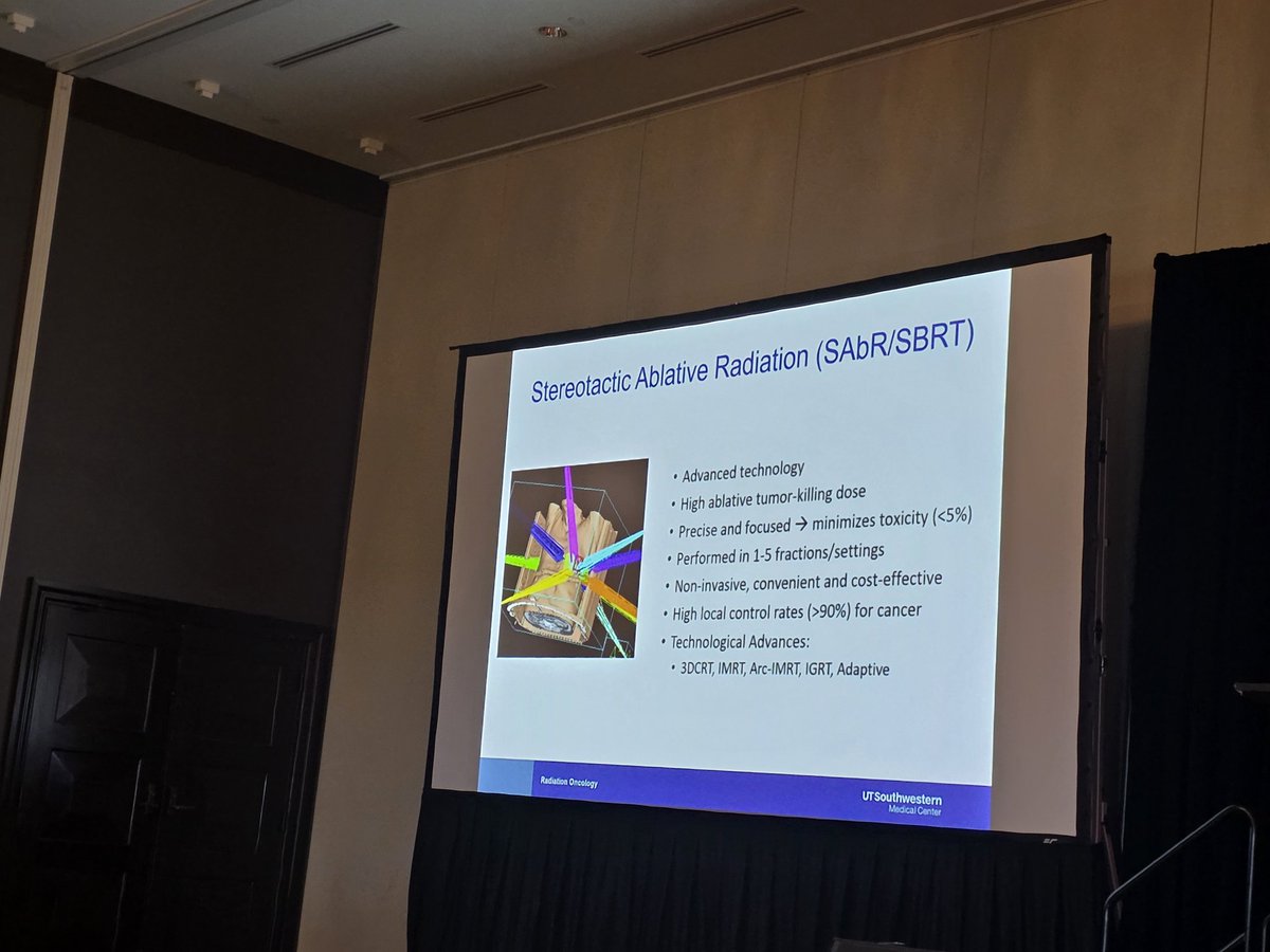 QianJanieQin's tweet photo. Kicking of #ChrisWood26 with #kidney session, where Dr. @Raquib_Hannan discusses emerging #ablation technologies for RCC- #SABR is effective, particularly with advancement in technology. #Locally #directed options should be considered for the right patient population https://t.co/4vJN93bOzc