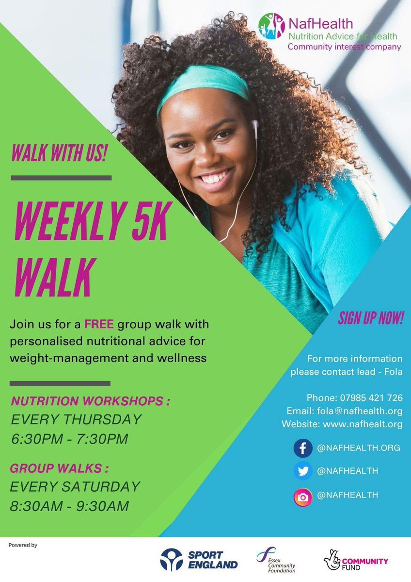 nafhealth's tweet image. Movement is gold for the body, soul, and spirit. ✨
Consistency wins every time. 💪🏾

📍 Meet-up: Saturdays at 8:20 AM
🏃🏾‍♀️ Take-off: 8:30 AM
🍎 Nutrition Workshops: Thursdays at 6:30 PM

Let’s keep choosing movement.
Let’s keep choosing better.

 #WalkWithUs #MovementIsGain