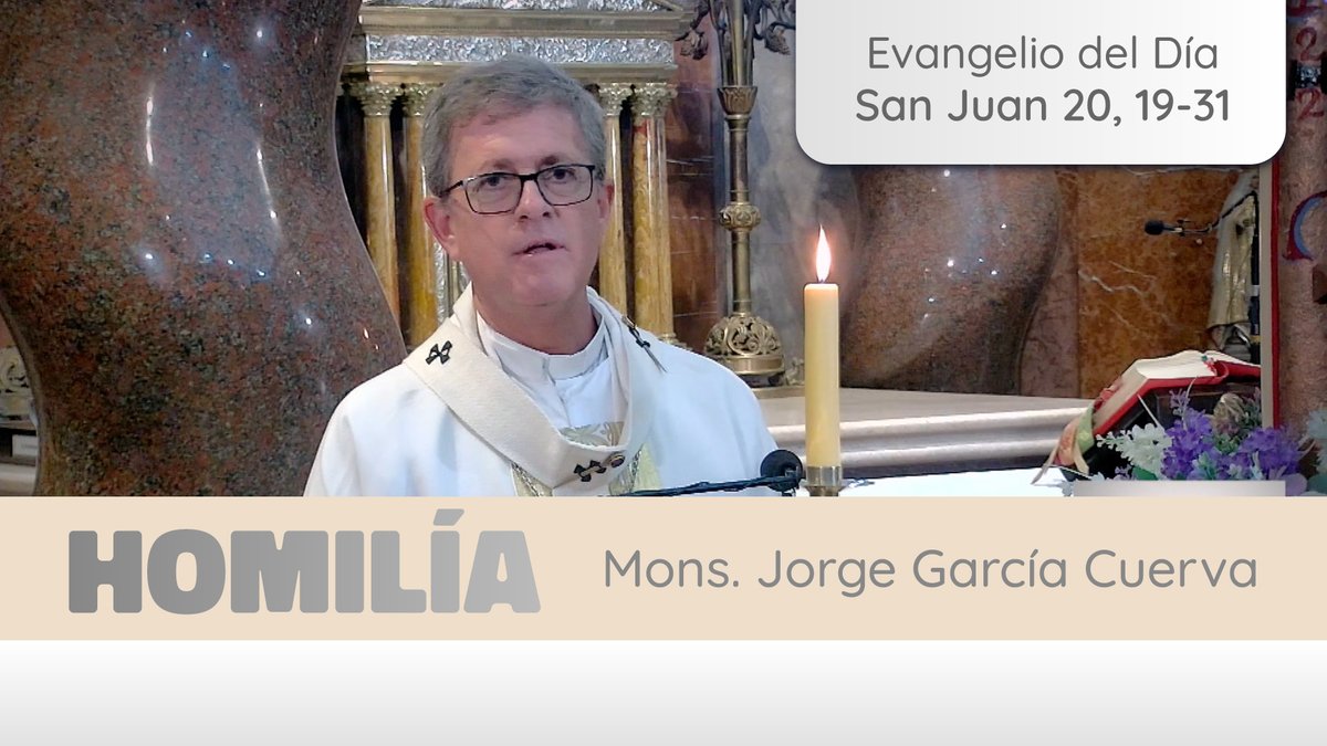arzbaires's tweet image. Compartimos la #homilía del arzobispo Mons. Jorge Ignacio García Cuerva del 12 de abril de 2026 en la celebración del Domingo de la #Misericordia.

+ Evangelio de nuestro Señor Jesucristo según San Juan 20, 19-31.

Accediendo aquí: encamino.org.ar/homilia-mons-g…

#JorgeGarcíaCuerva