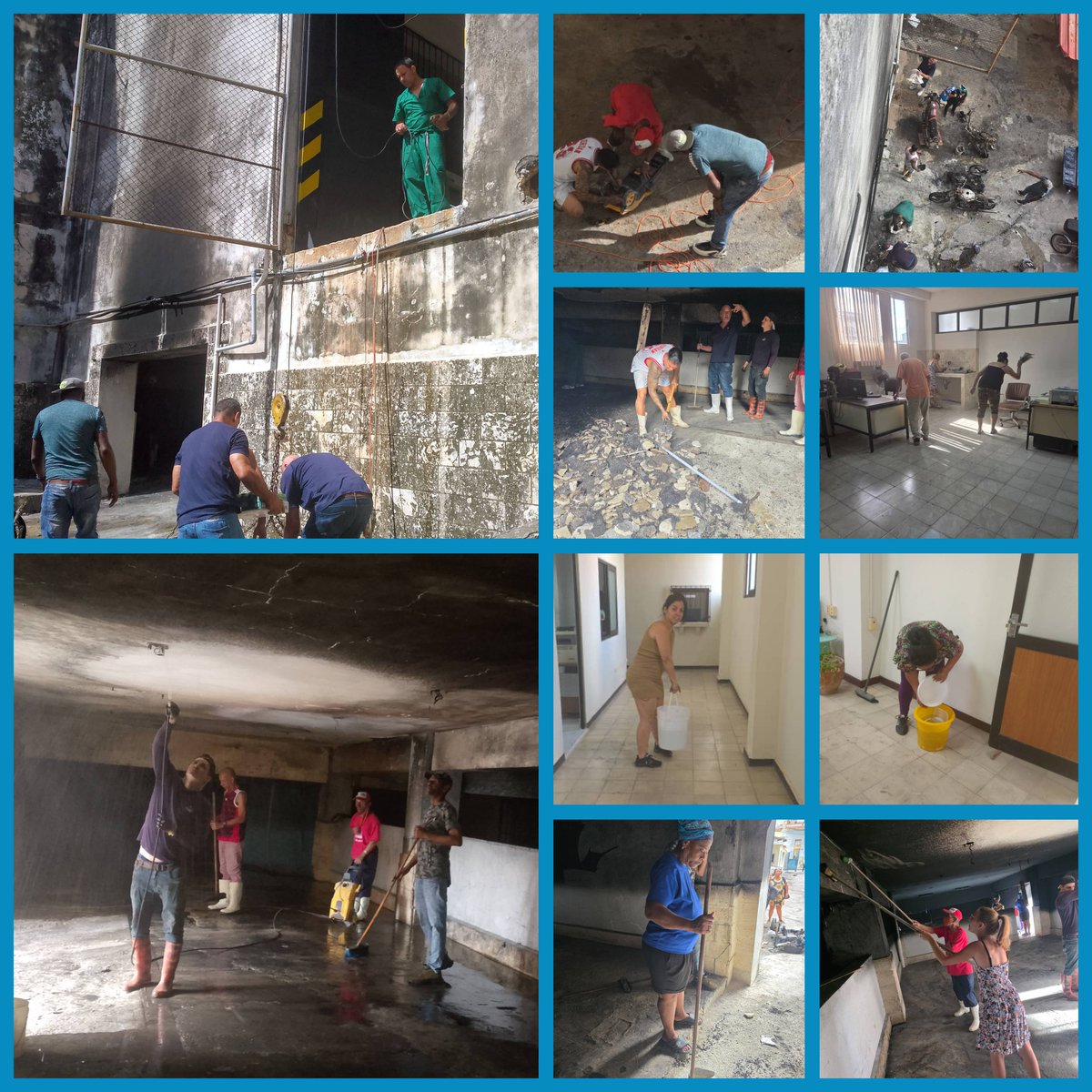 Y la ayuda no se hizo esperar!!! Tras lo sucedido el día de ayer en nuestra empresa, estamos realizando hoy un trabajo voluntario con amplia representación del colectivo, para las labores de limpieza, organización y recogida de escombros. 

#AgroalimPorCuba 
<a href="/loagrolimetaria/">Empresa Logistica de la Industria Agroalimentaria</a>