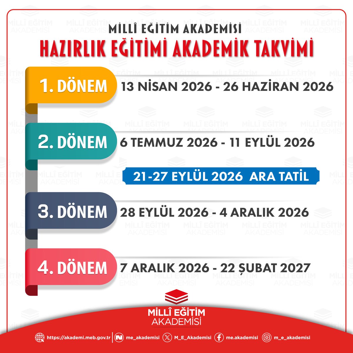 Millî Eğitim Akademisi Başkanlığı tweet media