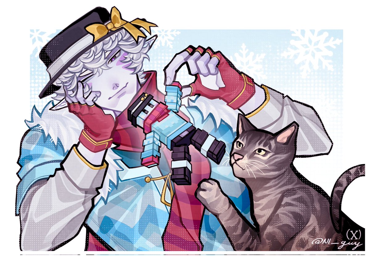 Nl_gwy's tweet image. Lets forget about how I colored his cat a little too dark...I do feel guity tho...

#loonac #loonacfanart