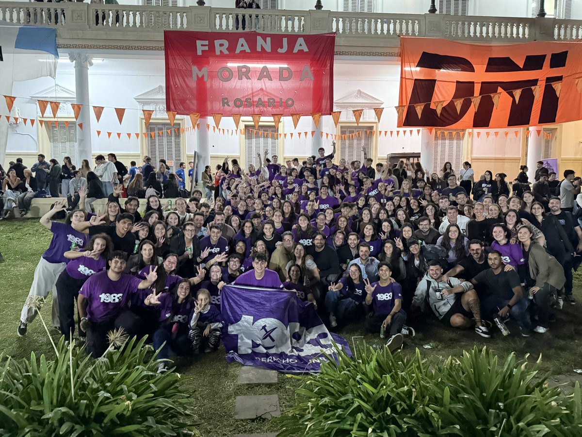 EN DERECHO (UNR) CONDUCE LA 1983 UN AÑO MÁS CON 4 CONSEJEROS DIRECTIVOS 💜